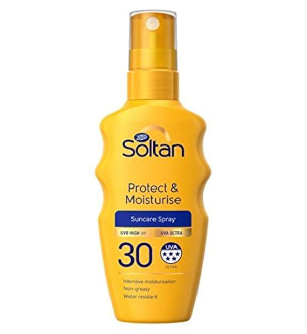 Soltan Protect & Moisturise Mini Spray - SPF30, 75ml