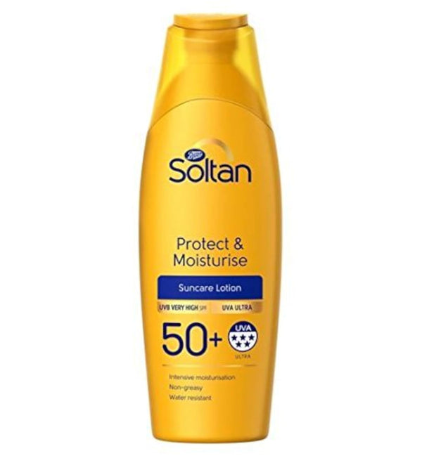 Soltan Protect & Moisturise lotion - SPF50+, 200ml