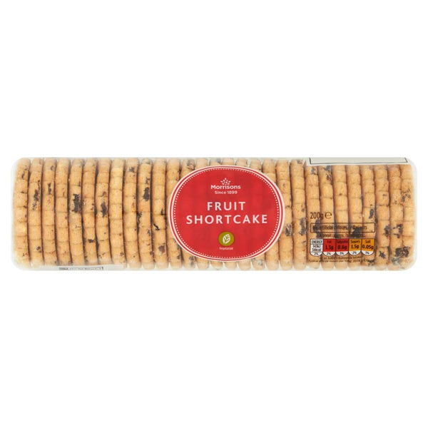 Morrisons Fruit Shortcake, 200g