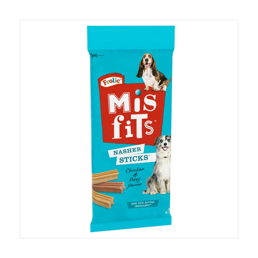 Misfits Nasher Sticks with Chicken and Beef, 270g