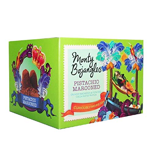 Monty Bojangles Pistachio Marooned Cocoa Dusted Truffles, 2 x 150g