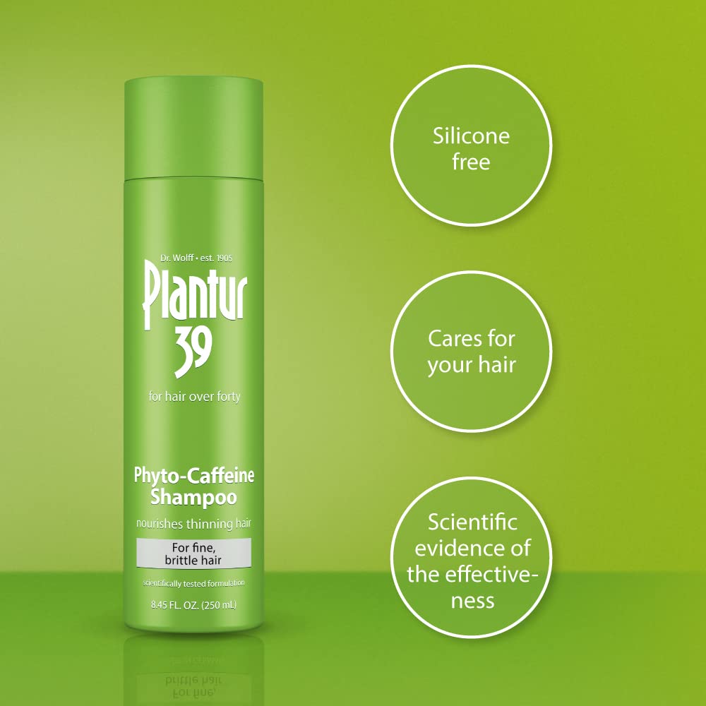Plantur 39 for hair over forty phyto-caffeine shampoo, 250ml
