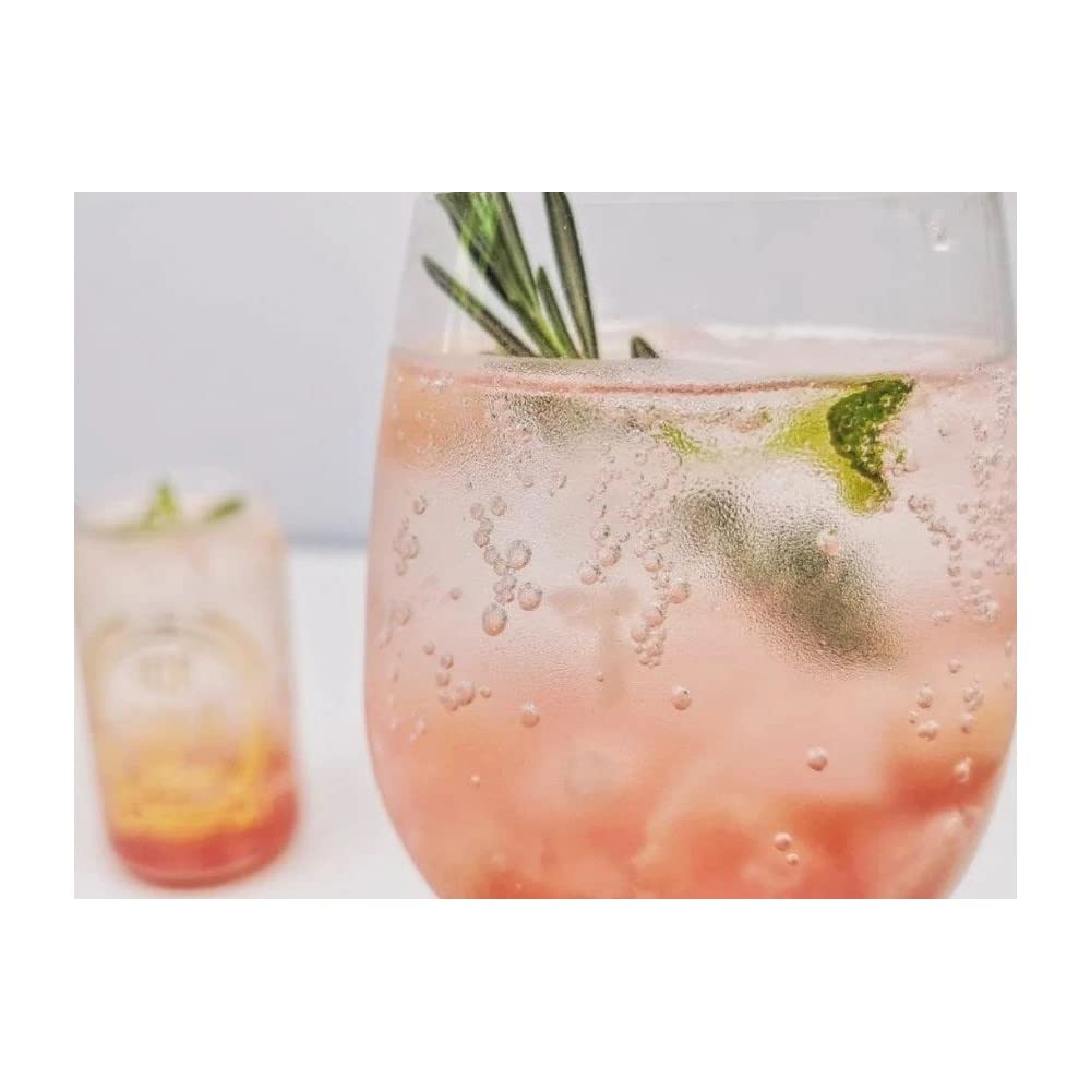 Dash Water Peach Infused Sparkling Water, 4 x 330ml