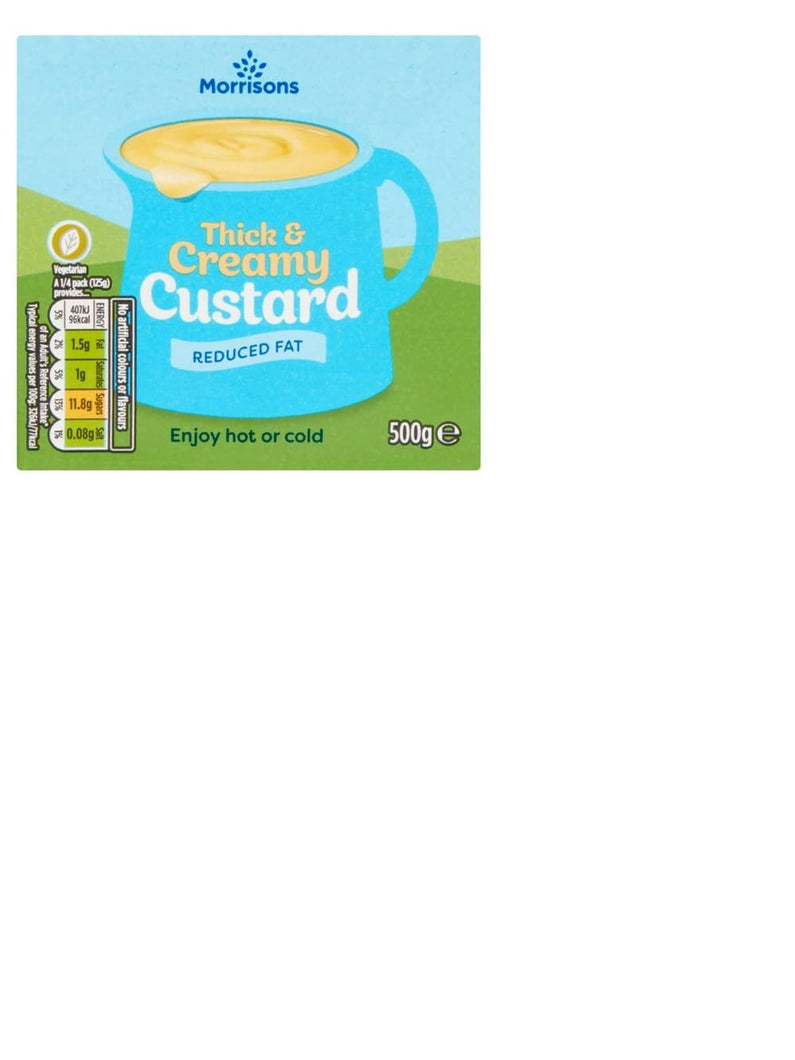 Morrisons Eat Smart Ready to Serve UHT Custard 500g