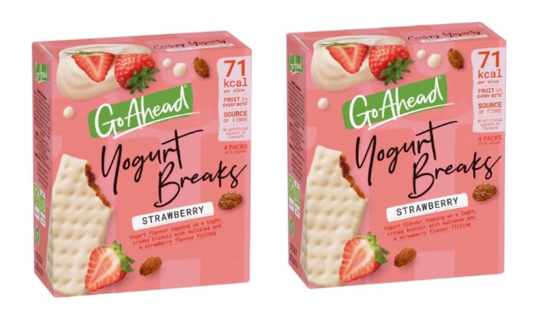 GoAhead Yogurt Breaks Strawberry.