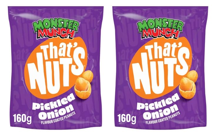 Thats Nuts Monster Munch Pickled Onion - Pack of 2