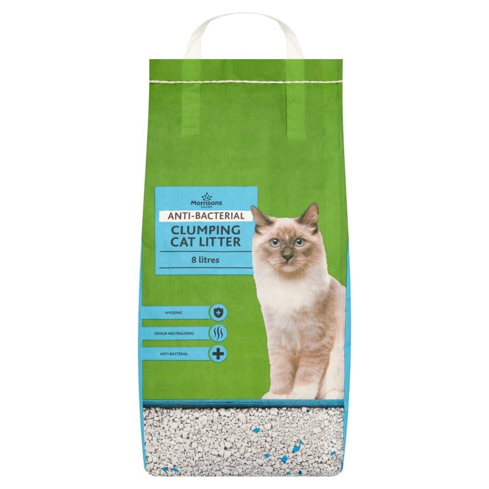 Morrisons Antibacterial Lightweight Cat Litter, 8 Litres