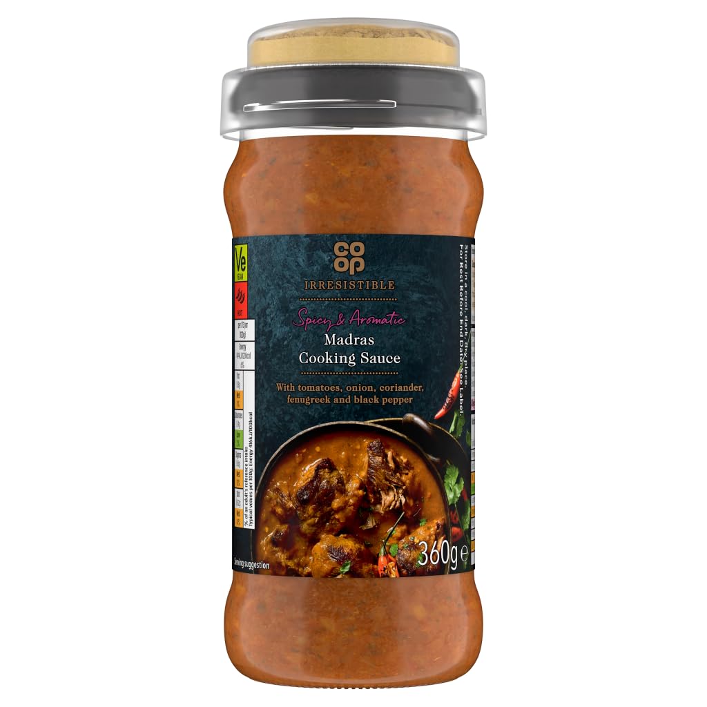 Co-op Irresistible Madras Cooking Sauce 360g
