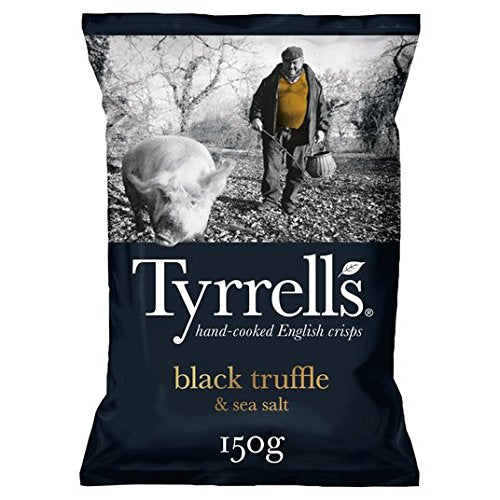 Tyrrells Black Truffle & Sea Salt 150g
