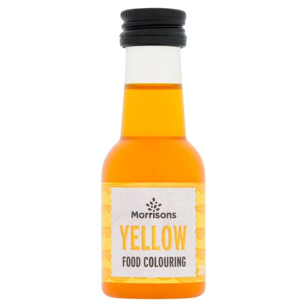 Morrisons Yellow Food Colouring, 38ml