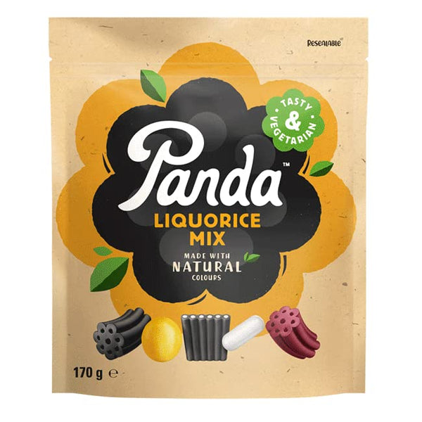 Panda Natural Liquorice Mix, 170g