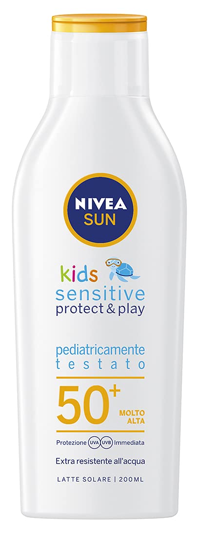 Nivea Sun Kids Protect & Sensitive Sun Cream SPF 50+, 200ml