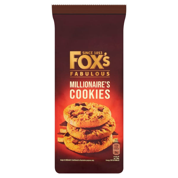 Fox's Fabulous Limited Edition Millionaire's Cookies, 180g