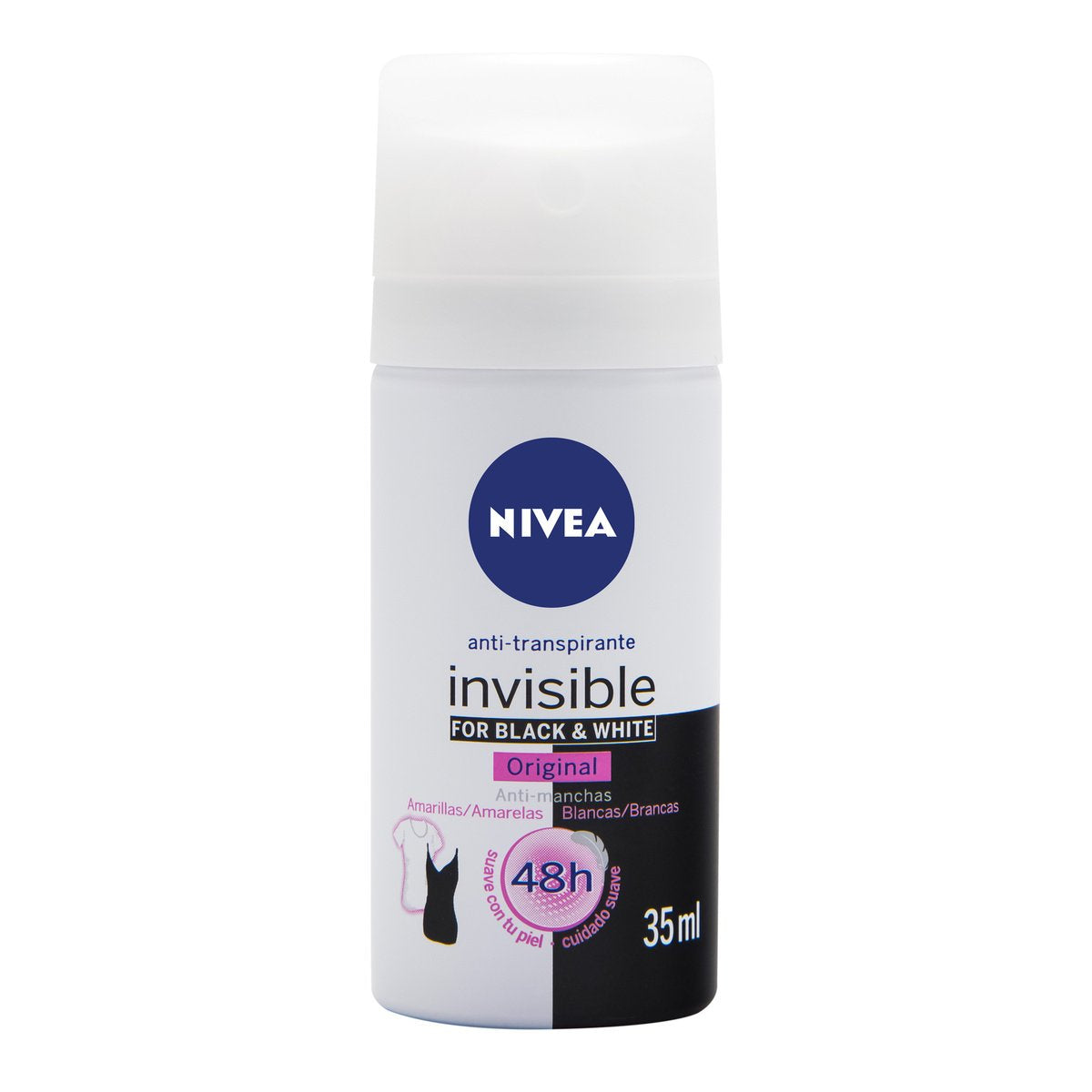 Nivea Deodorant Spray Invisible Black & White, 35 ml