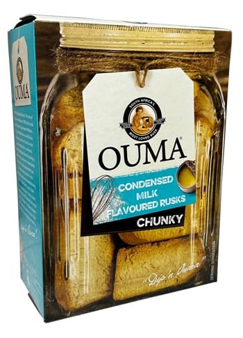 OUMA Condensed Milk Flavoured Rusks, Chunky, 500g