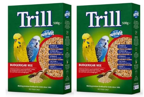 Trill Budgerigar Mix, Pack of 2