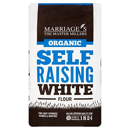 Marriage's Organic Self Raising White Flour, 1kg