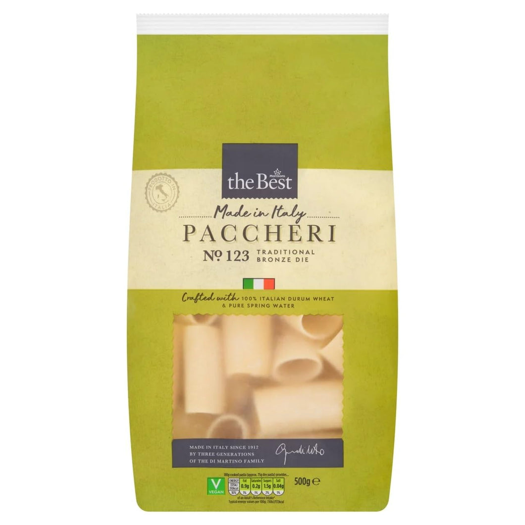 Morrisons The Best Paccheri Pasta, 500g