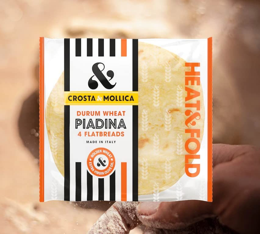 Crosta & Mollica Piadina, 4 x 75g