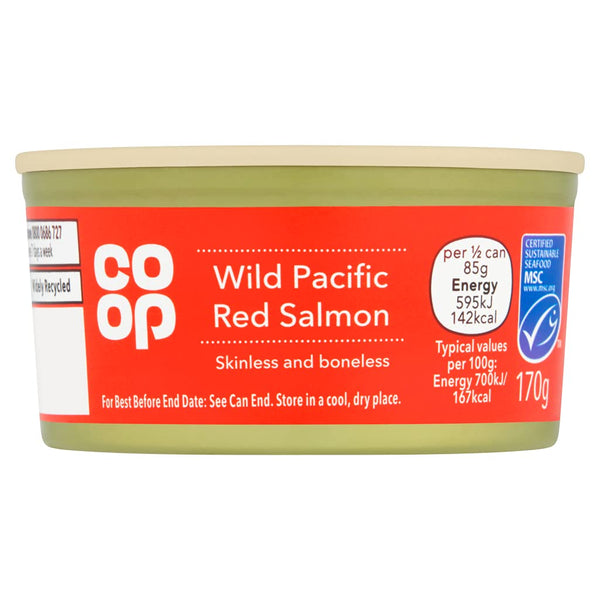 Co-op Wild Pacific Red Salmon 170g