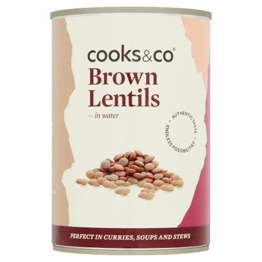 Cooks & Co Brown Lentils, 400g