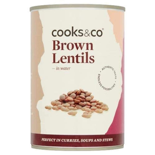 Cooks & Co Brown Lentils, 400g