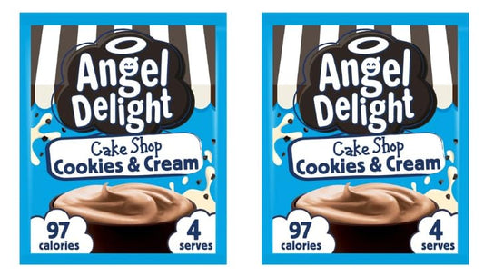 Angel Delight Cake Shop Cookies & Cream Instant Dessert, Pack of 2