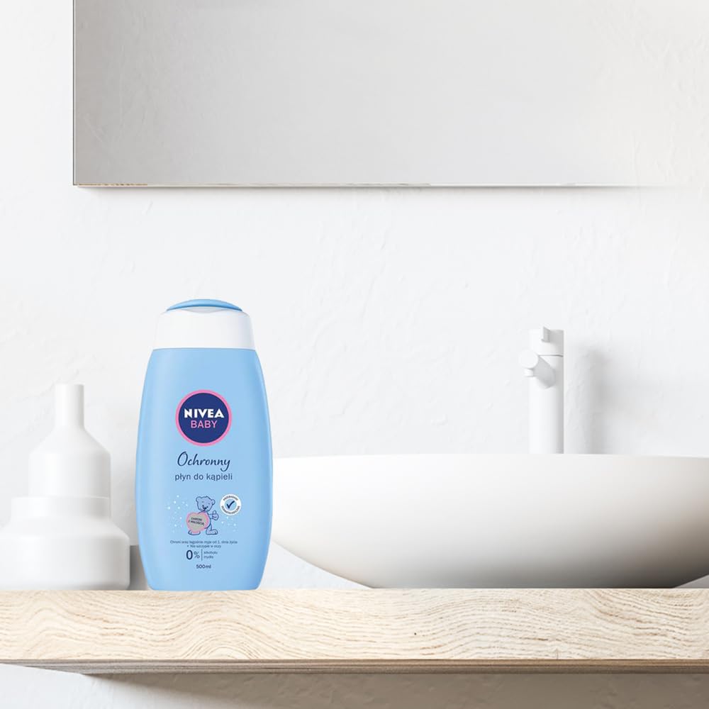 NIVEA Baby Gentle Bath Lotion Hypoallergenic for Baby Children 500ml