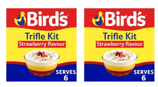 Bird's Trifle Kit, Strawberry Flavour - Pack of 2