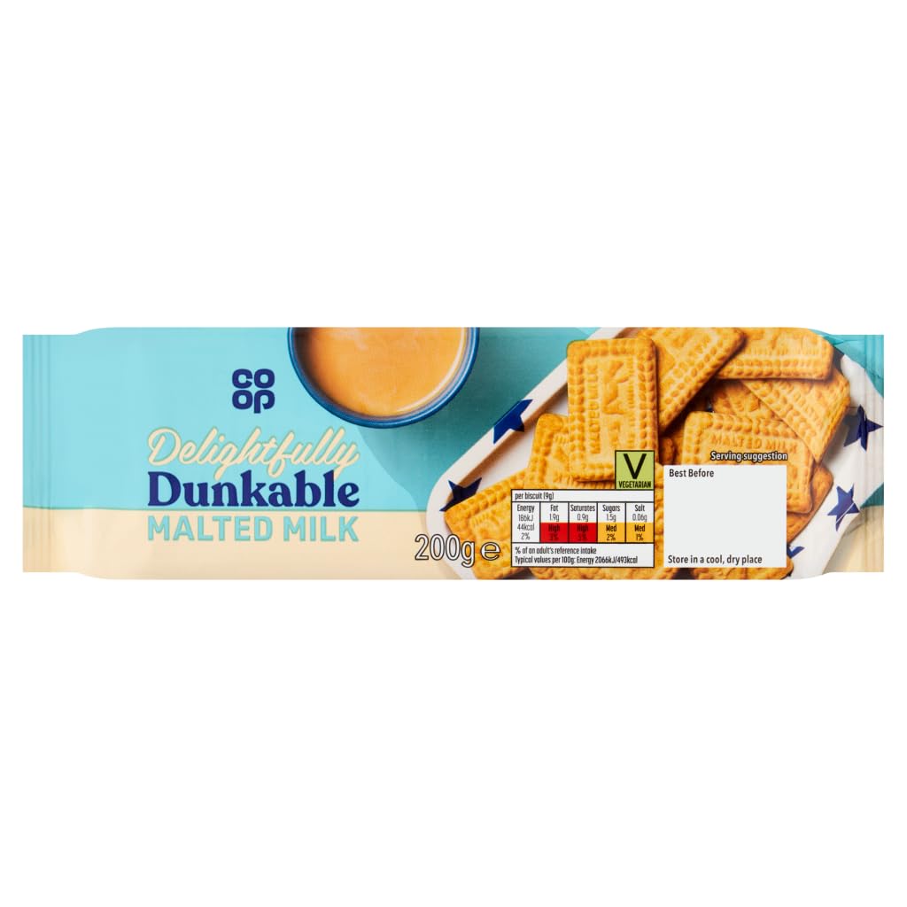 Co-op Delighfully Dunkable Malted Milk 200g