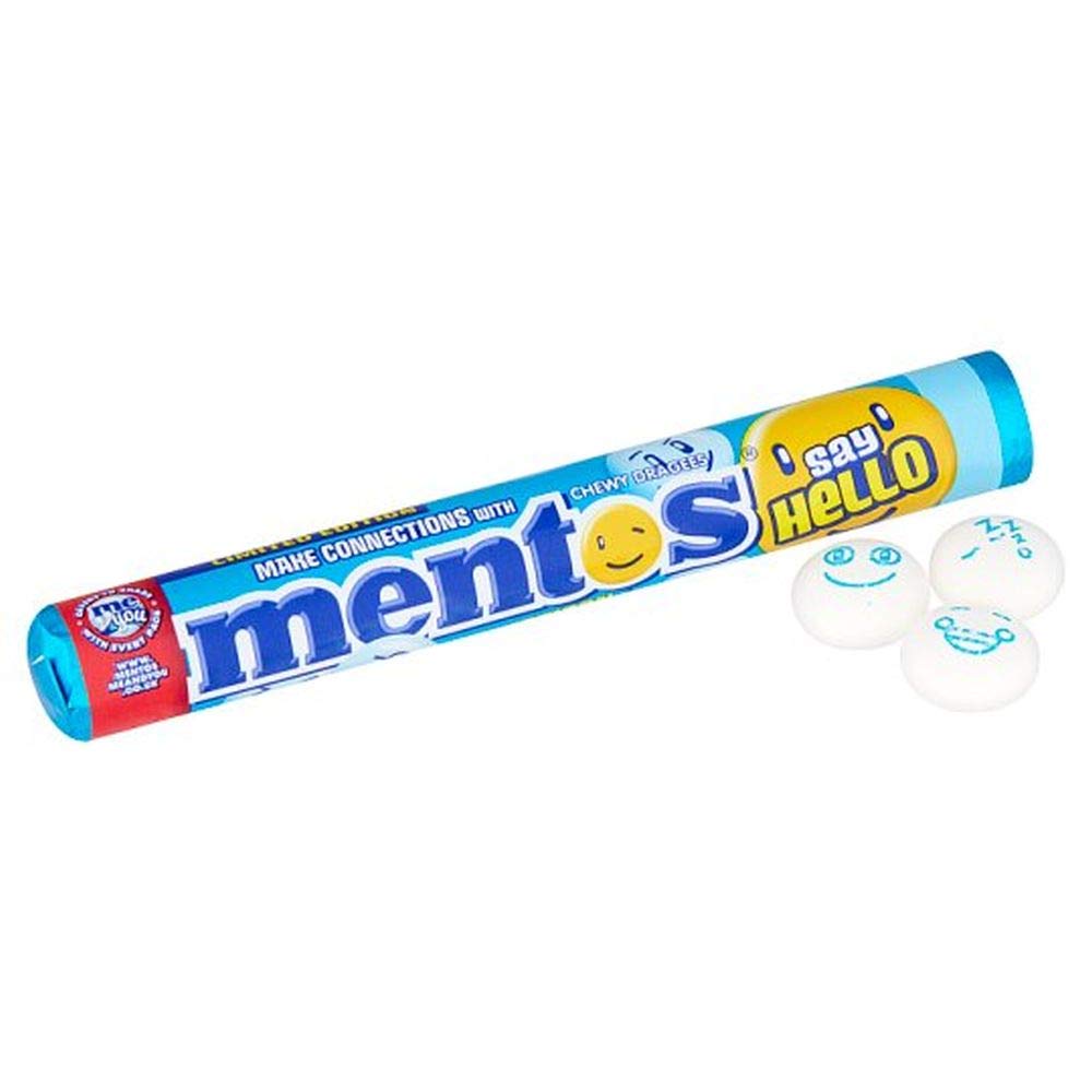 Mentos Mint Chewy Dragees, 38g