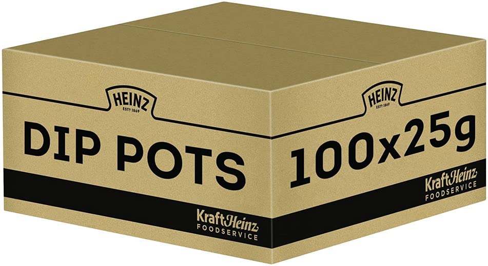 Heinz BBQ Sauce Dippots 25g (Pack of 100)