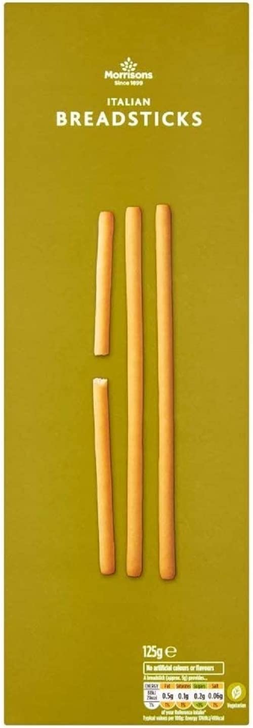 Morrisons Italian Breadsticks, 125 g