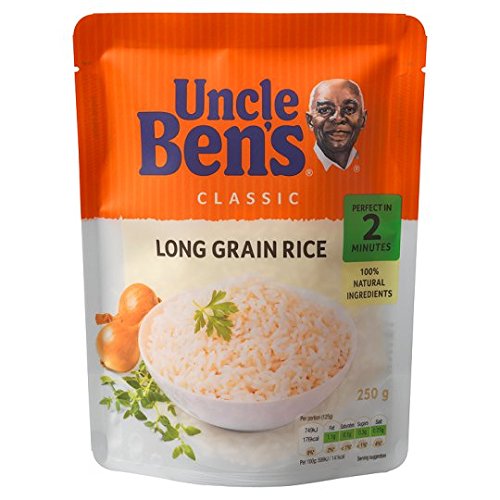 Uncle Bens Express Long Grain Rice 250G