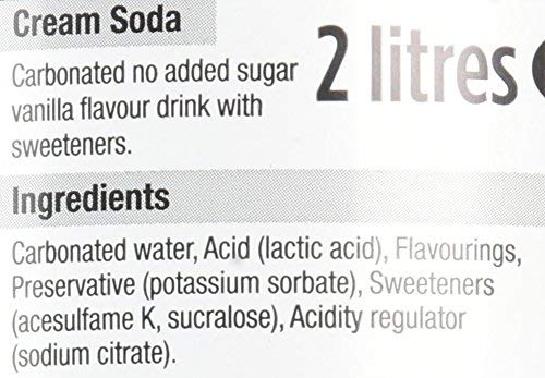 Morrisons No Added Sugar Cream Soda, 2L