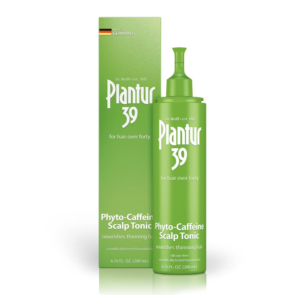 Plantur 39 Caffeine Tonic Prevents and Reduces Hair Loss 200ml | Support Hair Growth and Hair Thickening | Women Hair Care Made in Germany