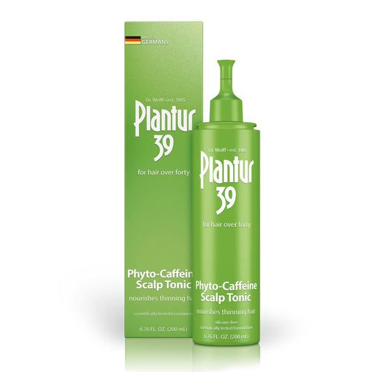 Plantur 39 Caffeine Tonic Prevents and Reduces Hair Loss 200ml | Support Hair Growth and Hair Thickening | Women Hair Care Made in Germany
