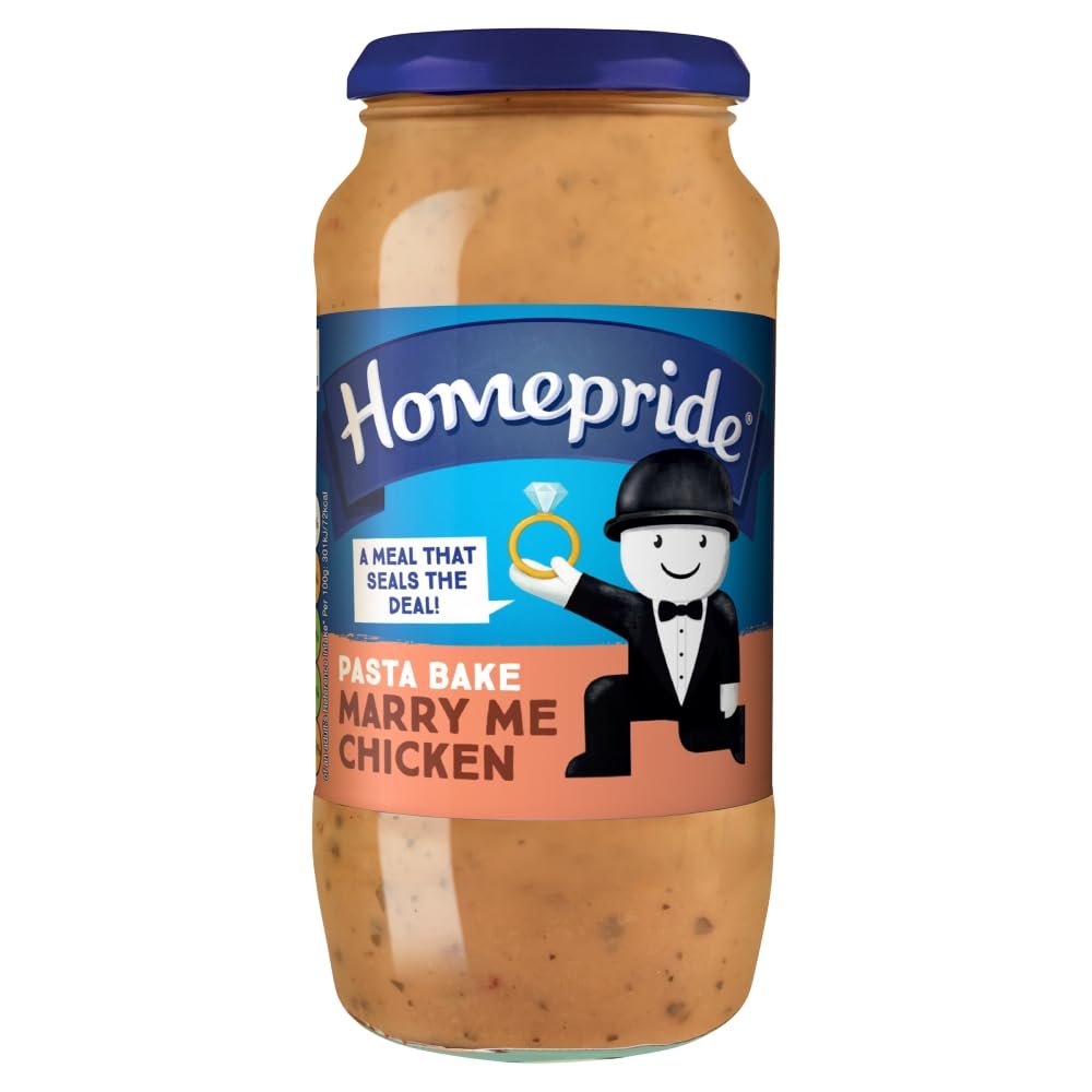 Homepride Marry Me Chicken Pasta Bake Sauce, 485 g (1-Pack)