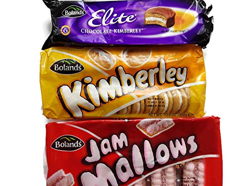 Bolands Irish Biscuits Variety 3 pk Kimberley, Jam mallow, Chocolate Kimberley