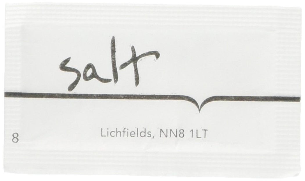 Lichfields Salt 250 Individual Sachets 1kg