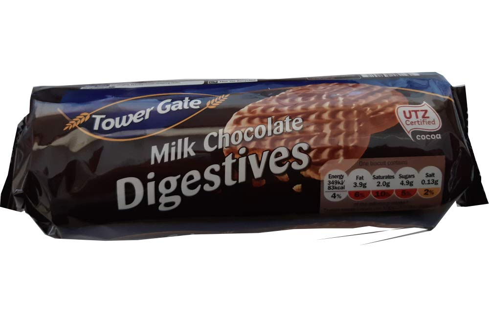 Tower Gate Milk Chocolate Digestive Biscuits 300g