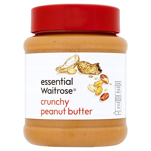 Crunchy Peanut Butter essential Waitrose 340g