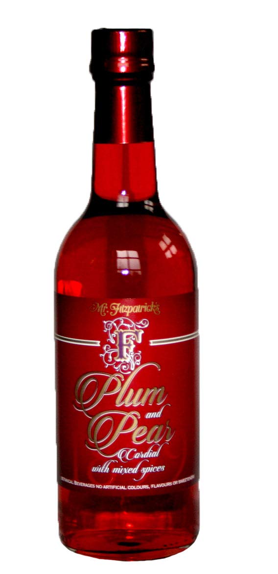Mr Fitzpatricks Plum Pear and Mixed Spice Cordial, 500 g