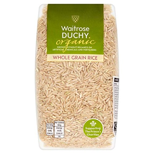 Waitrose Duchy Organic Whole Grain Rice 500g