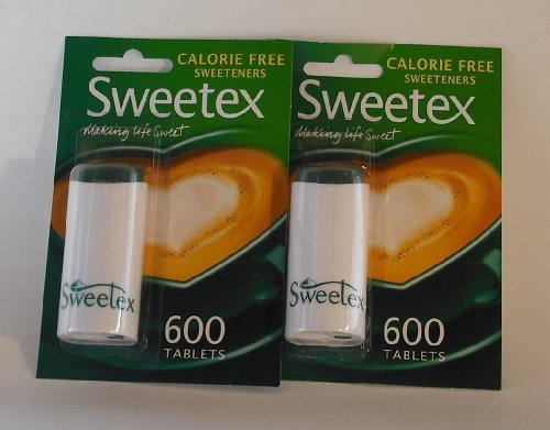 Sweetex Sweetners, 600 Tablets - Pack of 2