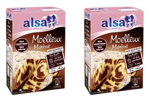Alsa Marble Cake Mix, Pack of 2