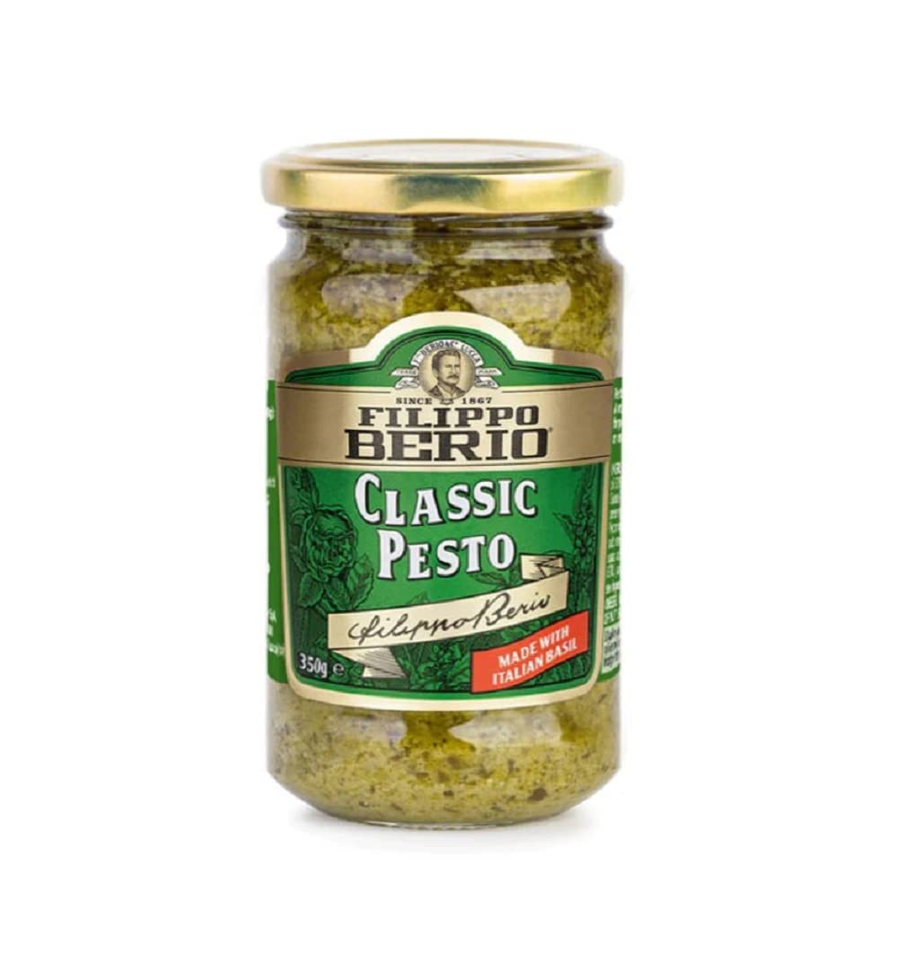 Filippo Berio Classic Green Pesto 6 Bottles of 190 g