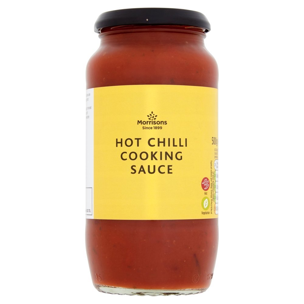Morrisons Hot Chilli Cooking Sauce, 500g