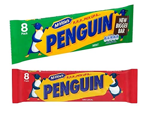 McVitie's Chocolate Biscuit Penguin - 1x8 Original 1x8 Mint
