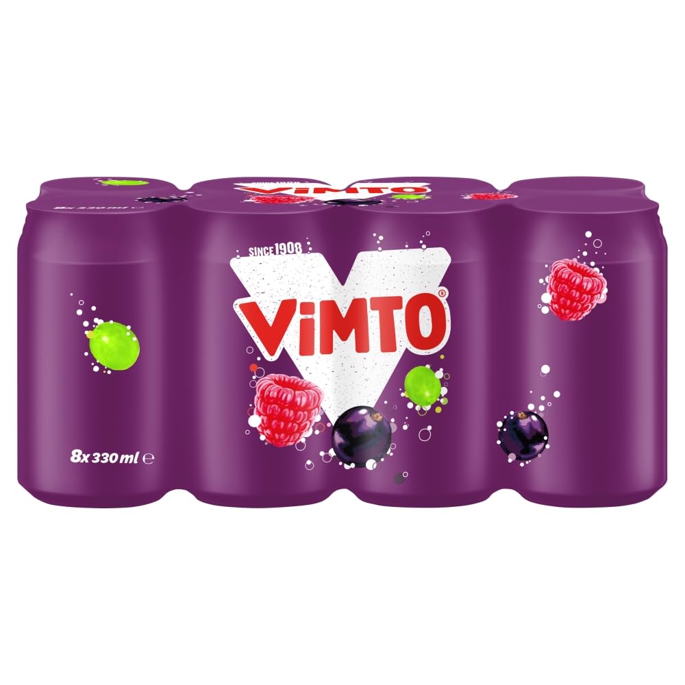 Vimto Fizzy Original Cans 8pack 330ml